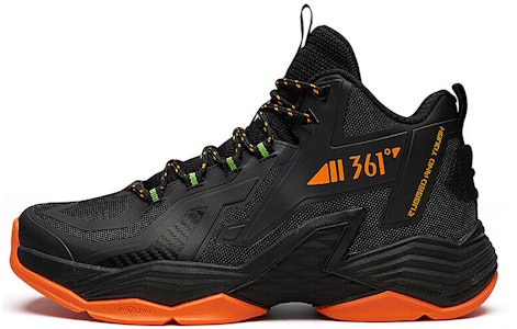 361°バスケットシューズ 黒オレンジ 672031113-3 Buy 361°バスケットシューズ 黒オレンジ 672031113-3