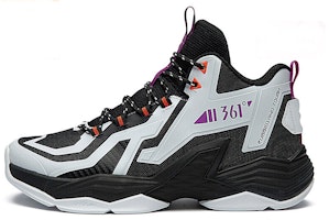 361° Basketball Shoes 'Black Purple' 672031113-1 361° Basketball Shoes 'Black Purple' 672031113-1