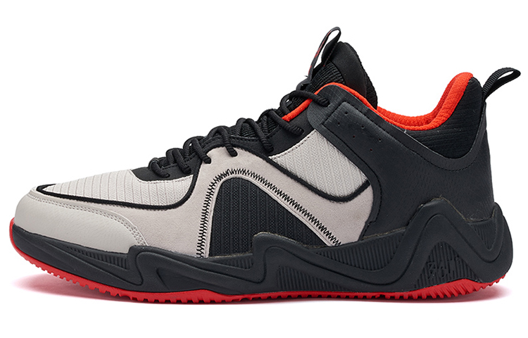 361° Basketball Shoes 'Black Red' 672211111-2