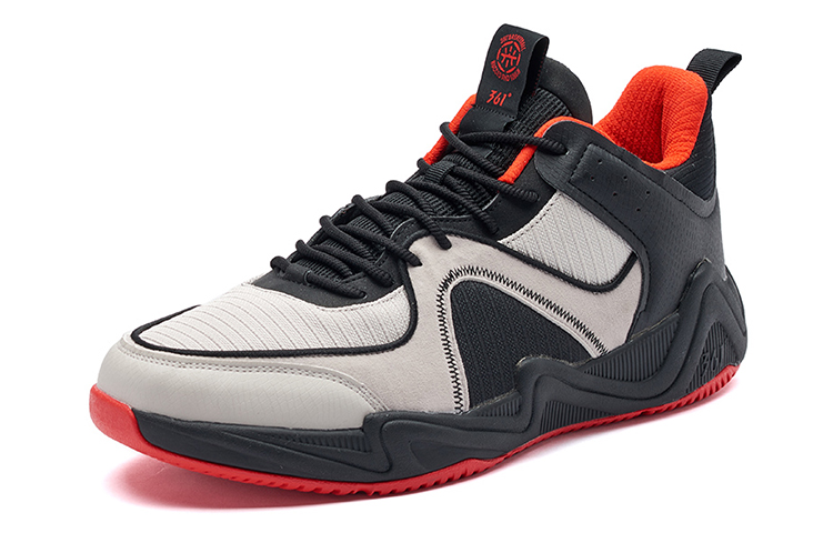 Order 361°バスケシューズ 黒赤 672211111-2