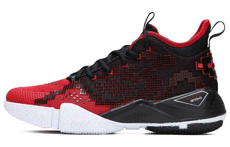 361° Basketball Shoes 'Red Black' 672011101-4