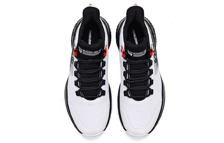 Lookbook 361°バスケシューズ 白黒 (361° basuke shūzu shirokuro) 672021106-1