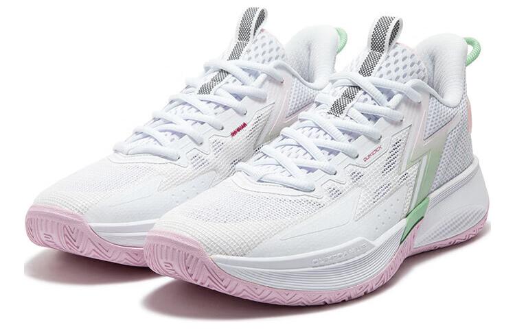 Lookbook 361° Big3 3.0 TeamSE 防滑透氣 低筒 籃球鞋 男款 白綠粉