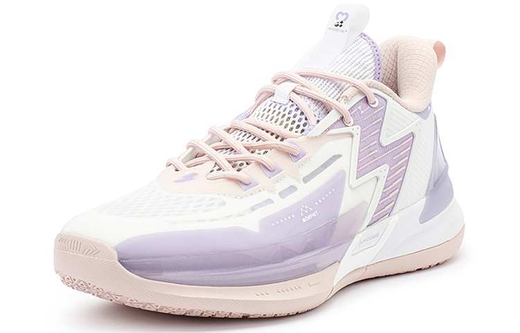 Order 361° Big3 4.0 SWITCH 關愛無價 防滑耐磨 低筒 籃球鞋 男款 白紫