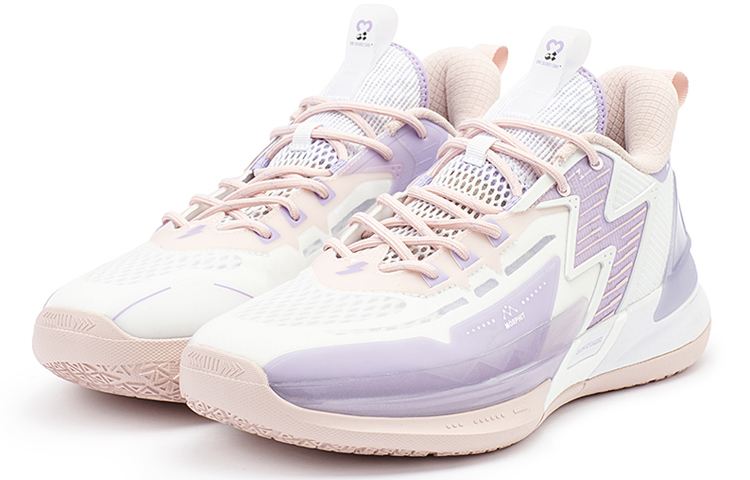 Lookbook 361° Big3 4.0 SWITCH 關愛無價 防滑耐磨 低筒 籃球鞋 男款 白紫