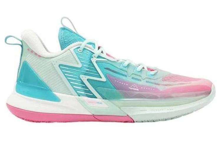 Order 361度 Big3 4.0 切換冷卻 防滑耐磨 低筒 籃球鞋 男款 粉綠