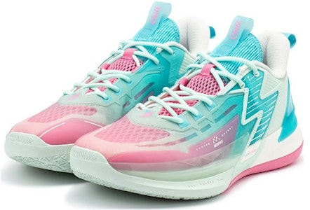 361度 Big3 4.0 切換冷卻 防滑耐磨 低筒 籃球鞋 男款 粉綠 Shop 361度 Big3 4.0 切換冷卻 防滑耐磨 低筒 籃球鞋 男款 粉綠