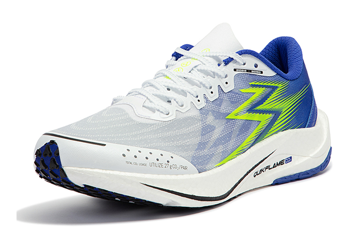 Order 361° 飚速2 Pro CQT 訓練 減震防滑輕便 低幫 專業跑步鞋 男款 白藍