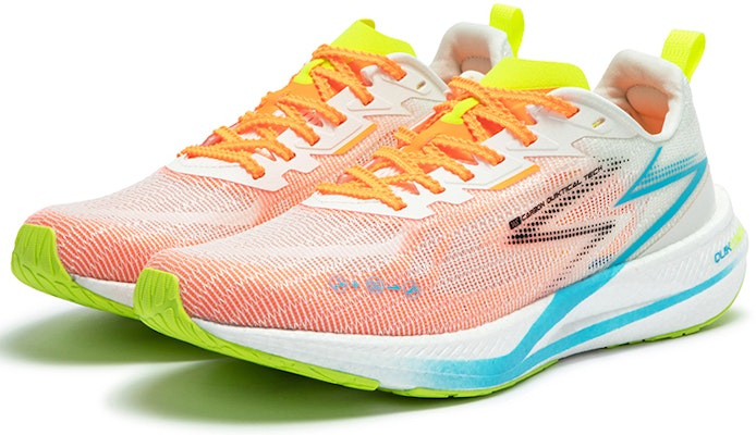 361° 疾風快速CQT 生態閃光 競速 低筒 跑步鞋 男款 白橙 Lookbook 361° 疾風快速CQT 生態閃光 競速 低筒 跑步鞋 男款 白橙