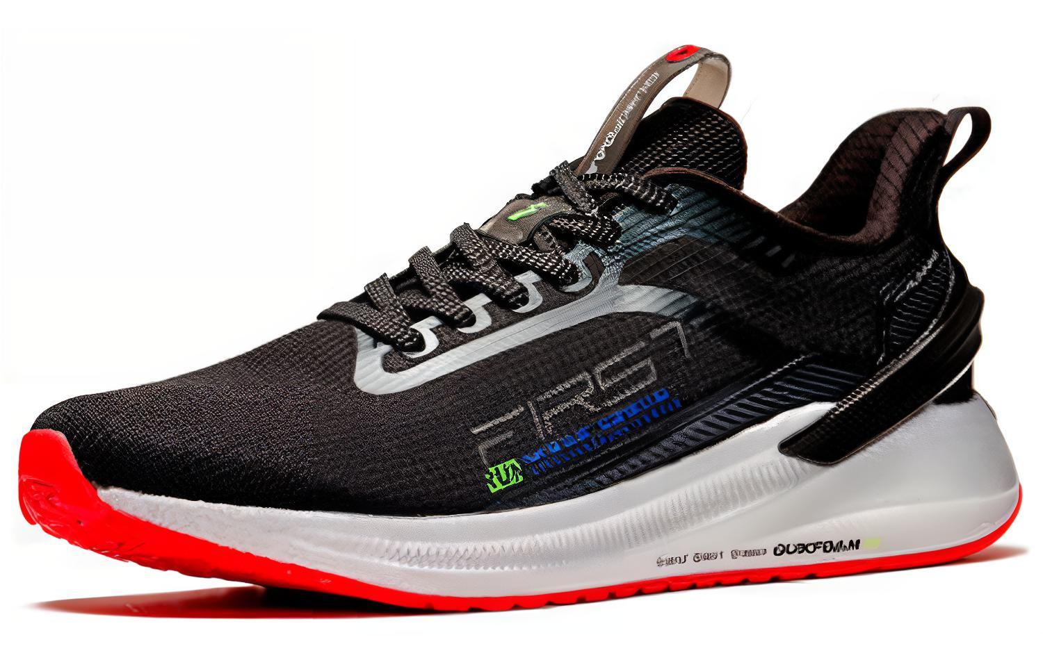 Lookbook Zapatillas de Running 361° Bounce Cushion 'Negro Rojo' 672032218-5