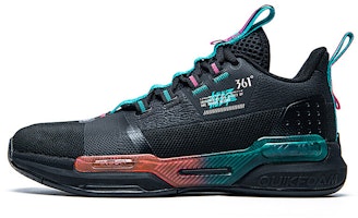 361° Bounce Tech Basketball 'Black Green' 672111108-4 361° Bounce Tech Basketball 'Black Green' 672111108-4