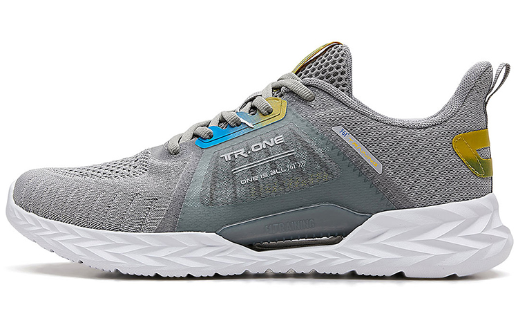 361° Bounce Tech Low Top 'Grey Yellow' 572024413-7