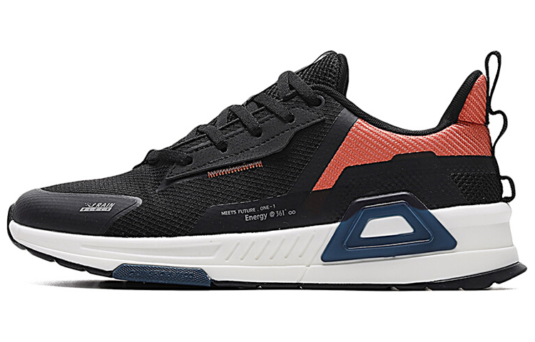 361° Bounce Tech Low Top Running 'Black Red' 672046701-4