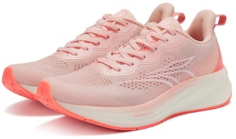 361° Q彈科技 防滑耐磨透氣 低幫 跑步鞋 男款 嫩桃粉 Lookbook 361° Q彈科技 防滑耐磨透氣 低幫 跑步鞋 男款 嫩桃粉