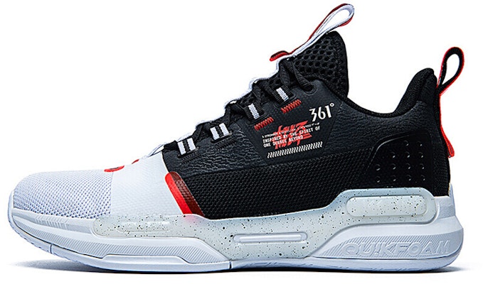 361° Bounce Tech Mid-Cut Basketball Shoes 'White Black' 672111108-3 Buy 361° Bounce Tech Mid-Cut Basketball Shoes 'White Black' 672111108-3