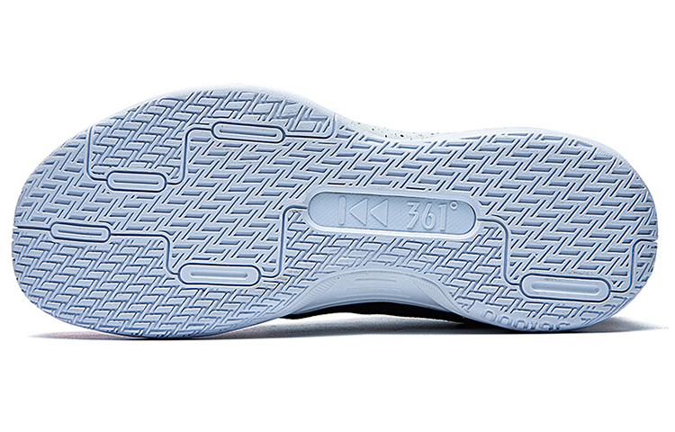 Shop Sepatu Basket Mid-Cut 361° Bounce Tech 'Putih Hitam' 672111108-3