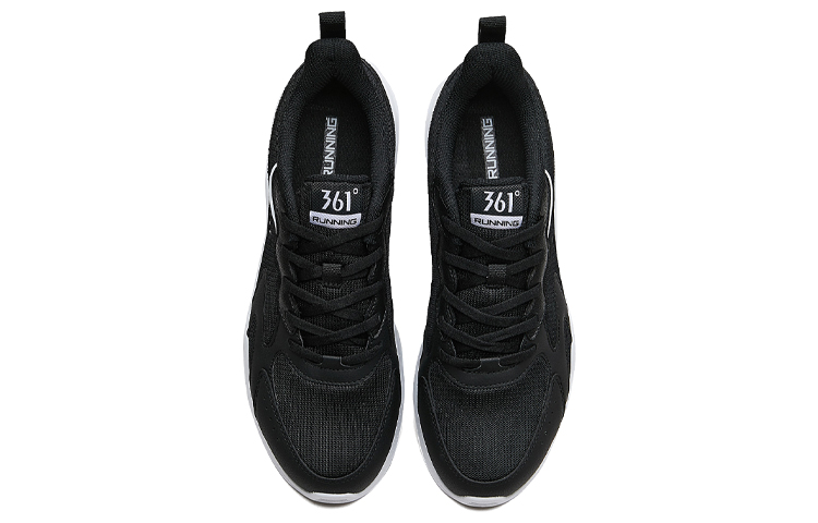 Shop 361° Bounce Tech Running 'Hitam Putih' 672132208-4