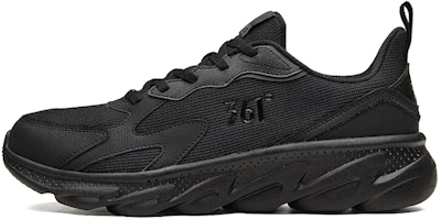 361° Bounce Technology Breathable Shock Absorbing Low-Top Running Shoes 'Black Grey' 672132208-6 361° Bounce Technology Breathable Shock Absorbing Low-Top Running Shoes 'Black Grey' 672132208-6