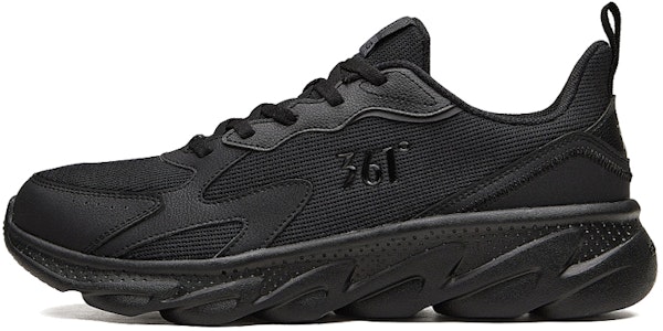 Sepatu Lari Rendah 361° Bounce Breathable Shock Absorbing 'Hitam Abu-Abu' 672132208-6 Buy Sepatu Lari Rendah 361° Bounce Breathable Shock Absorbing 'Hitam Abu-Abu' 672132208-6