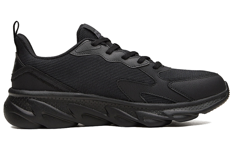 Order 361°バウンス 通気性抜群 衝撃吸収 ローカット ランシュー (黒/灰) 672132208-6