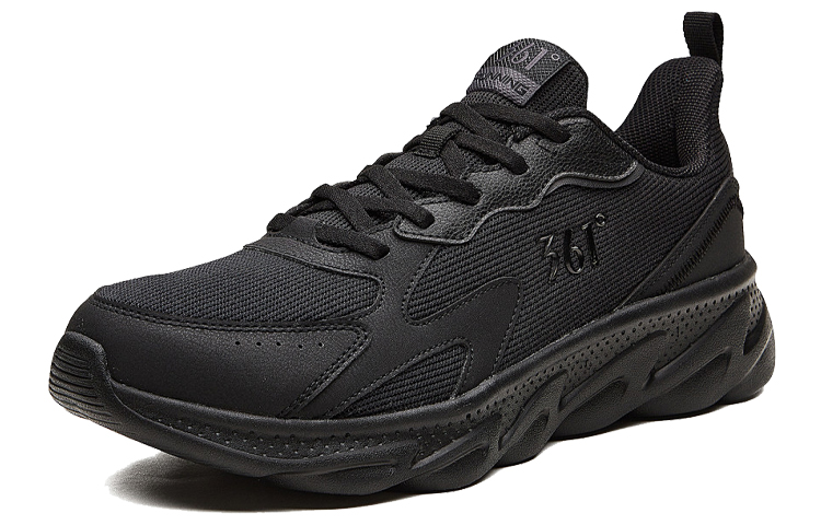 Lookbook 361°バウンス 通気性抜群 衝撃吸収 ローカット ランシュー (黒/灰) 672132208-6