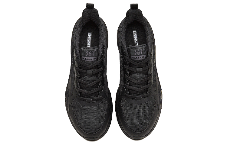 Shop 361°バウンス 通気性抜群 衝撃吸収 ローカット ランシュー (黒/灰) 672132208-6