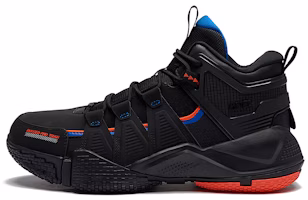 361° Bounse Technology Mid-Top 'Black Red Fleece' 572041115A-4 361° Bounse Technology Mid-Top 'Black Red Fleece' 572041115A-4
