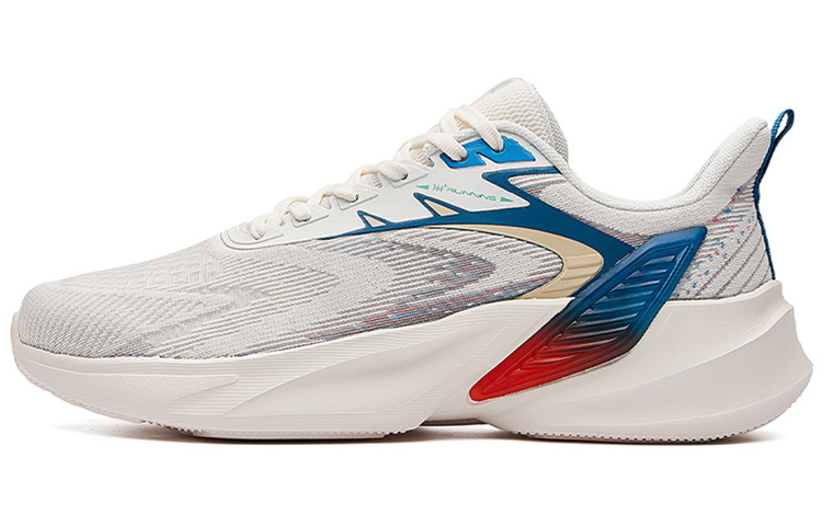 361° Bounse Technology Running Shoes 'White Blue' 672222205F-2