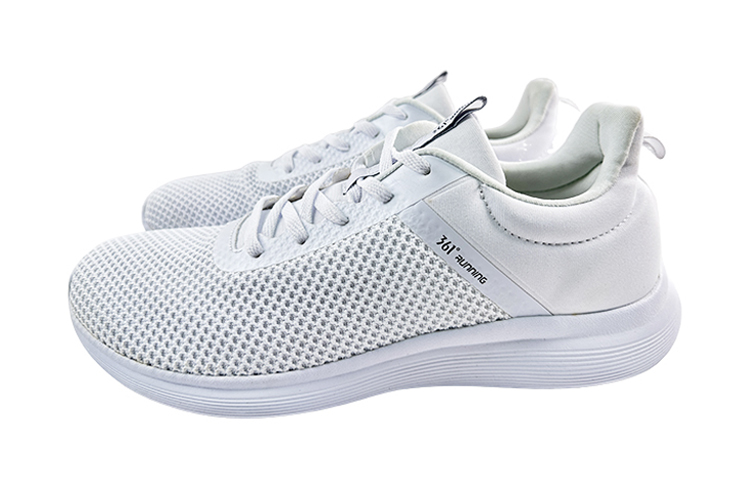 Shop Zapatillas de running 361° ligeras y transpirables blancas. 671832203-1