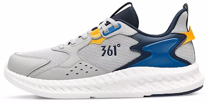 361° Breathable Lightweight Shock-Absorbing Running Shoes 'Grey Blue' 672132235-2 361° Breathable Lightweight Shock-Absorbing Running Shoes 'Grey Blue' 672132235-2