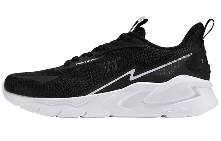 361° Breathable Low-Top Running Shoe 'Black Mesh Comfort' 672112221-3