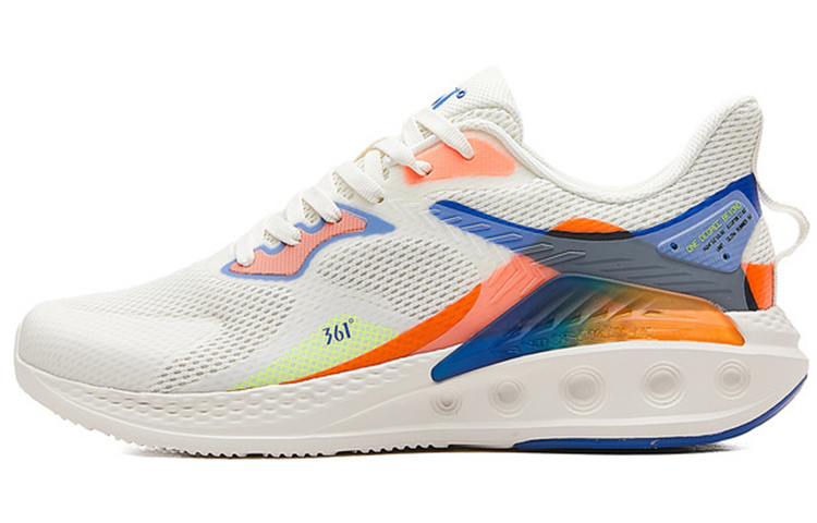 361° Breathable Low-Top Running Shoe 'White Blue' 572112203-1