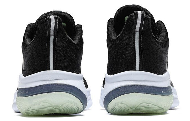 Lookbook 361° 透气低帮运动鞋'黑紫色' 572024406-10