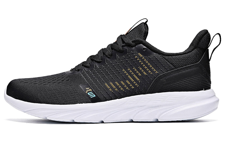 361° Breathable Low Top Running Shoe 'Black Blue' 672012224-6