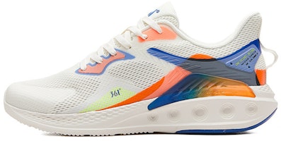 361° Breathable Low-Top Running Shoe 'White Blue' 572112203-1 361° Breathable Low-Top Running Shoe 'White Blue' 572112203-1