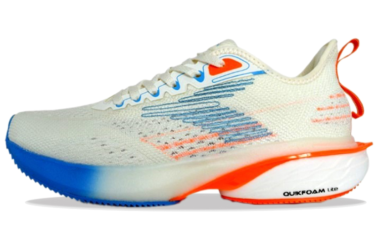 361° Breathable Low Top Running Shoe 'White Blue' 572232207-1