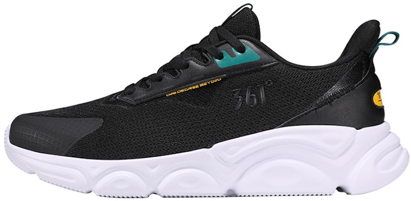 361° Breathable Mesh Comfort Sneakers 'Black' 672122226F-3 Buy 361° Breathable Mesh Comfort Sneakers 'Black' 672122226F-3