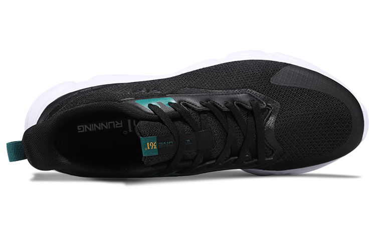 Lookbook 361° Breathable Mesh Comfort Sneakers 'Black' 672122226F-3