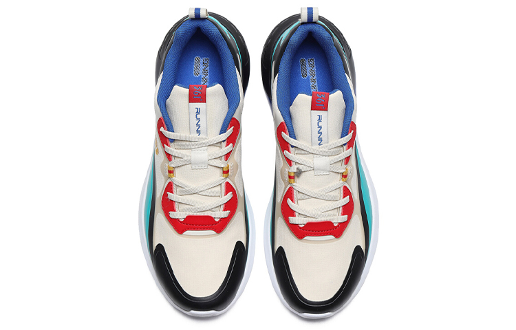 Order Zapatillas de Running 361° de Malla Transpirable Low-Top 'Blanco Verde' 672032226-3