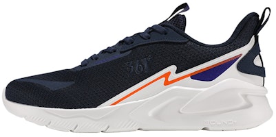 361° Breathable Mesh Low-Top Running Sneaker 'Black White' 672112221-2 361° Breathable Mesh Low-Top Running Sneaker 'Black White' 672112221-2