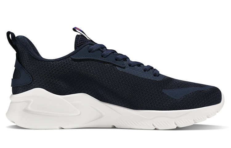 Order 361° 透气网面低帮跑鞋 '黑白' 672112221-2