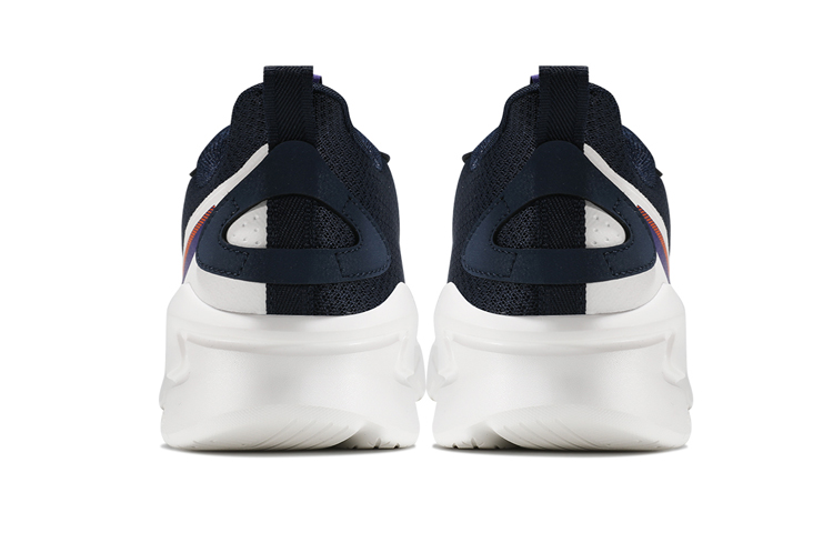 Shop 361° Breathable Mesh Low-Top Running Sneaker 'Black White' 672112221-2