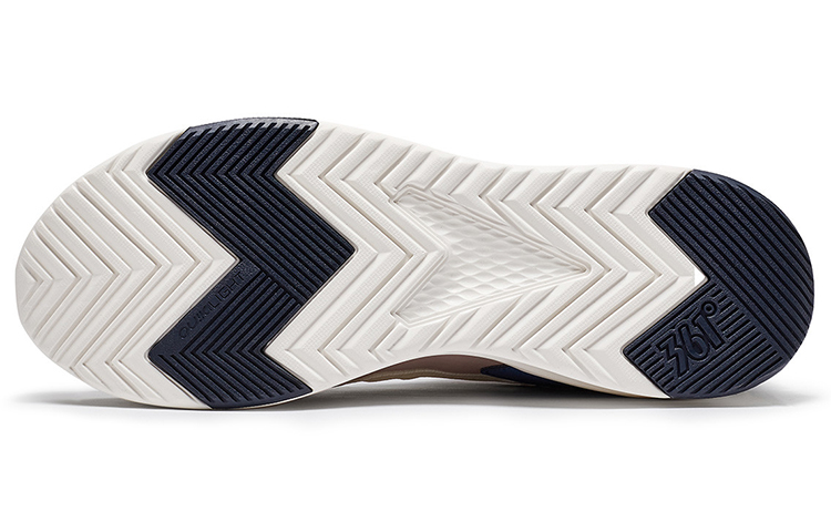 Shop 361° 透氣網布低筒運動鞋 米藍