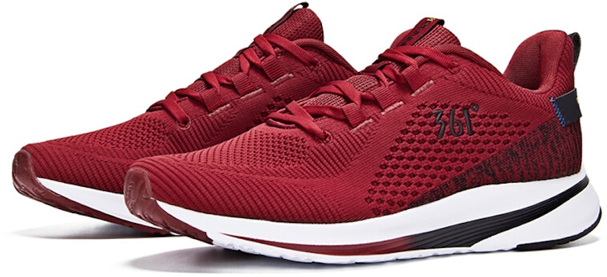361° Breathable Mesh Running Shoe 'Black Cherry' 571932226-3 Order 361° Breathable Mesh Running Shoe 'Black Cherry' 571932226-3