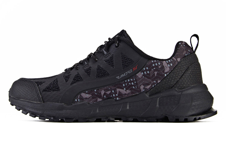 361° Breathable Mesh Running Shoes 'Black Grey' 571913313-4