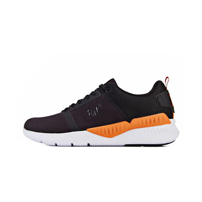 361° Breathable Mesh Running Shoes 'Black Orange'