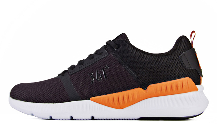361° Breathable Mesh Running Shoes 'Black Orange' 571914406-8