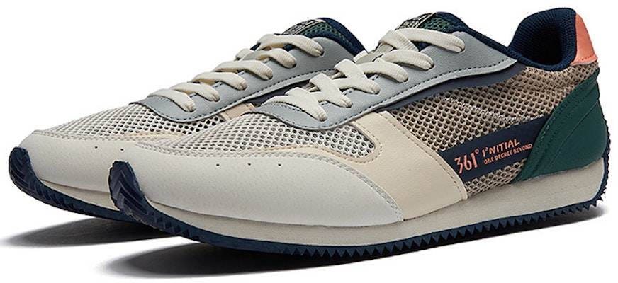 361° Breathable Mesh Running Shoes 'Grey Green' 672126768-5 Order 361° Breathable Mesh Running Shoes 'Grey Green' 672126768-5