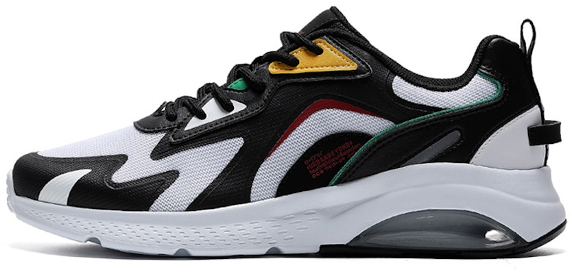 361° Breathable Mesh Shock-Absorbing Air Cushion Running Shoe 'Black White' 672036793-4 Buy 361° Breathable Mesh Shock-Absorbing Air Cushion Running Shoe 'Black White' 672036793-4