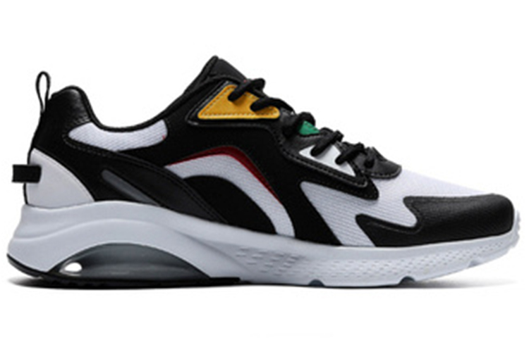 Order 361° 通気性メッシュ衝撃吸収ランニングシューズ 'ブラックホワイト' 672036793-4 672036793-4